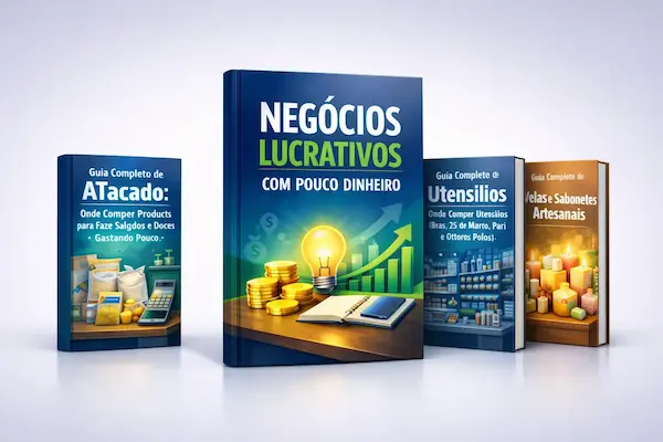 Ebook Negócios Lucrativos com Pouco Dinheiro